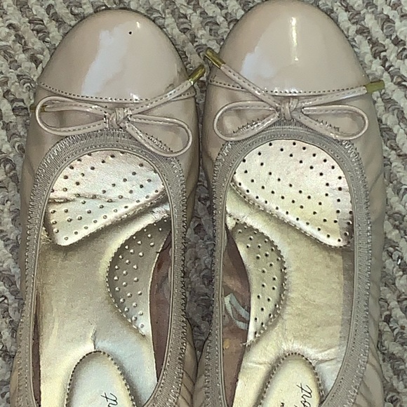 dexflex comfort Shoes - Beige leather ballet flats
